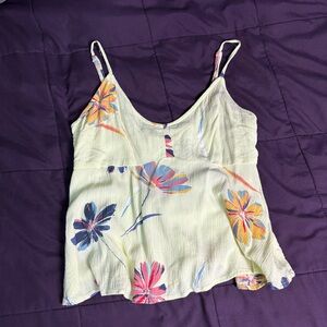 O’NEILL, size M, neon light yellow with flowers
